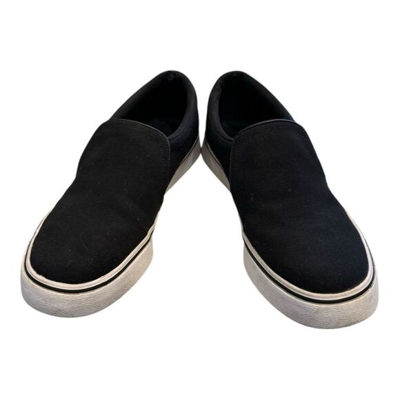 Nike Women's Court Royale AC SLP 'Black' Slip-on Canvas Sneakers 8 - Picture 3 of 6